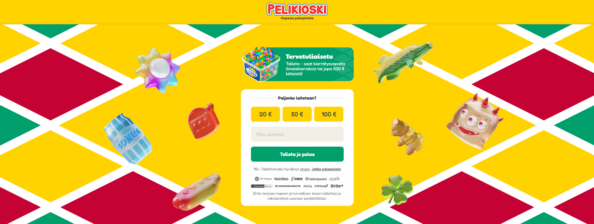 pelikioski banner